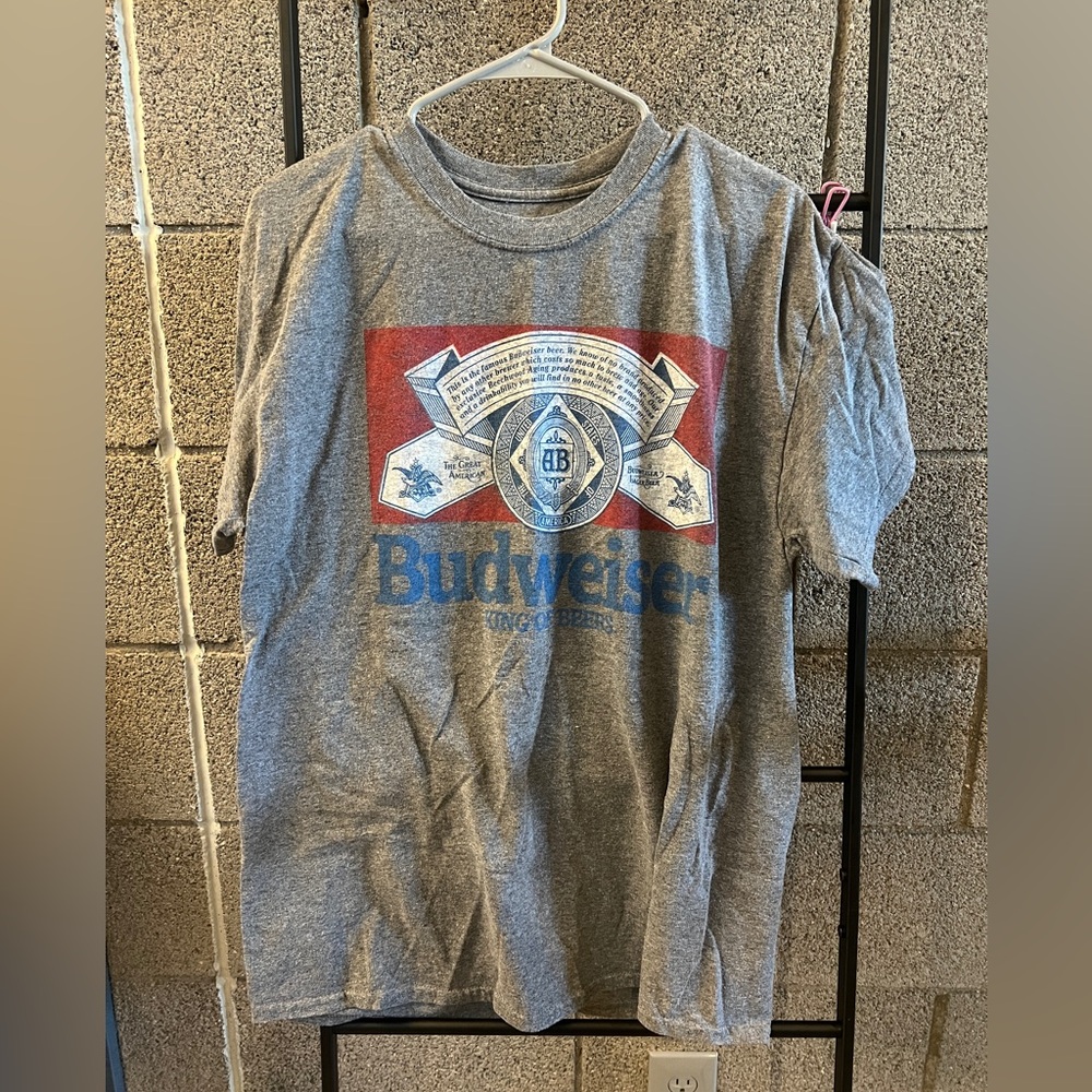 Urban Outfitters Budweiser Gray T-Shirt